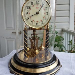 KUNDO ANNIVERSARY CLOCK very nice "Black Beauty".